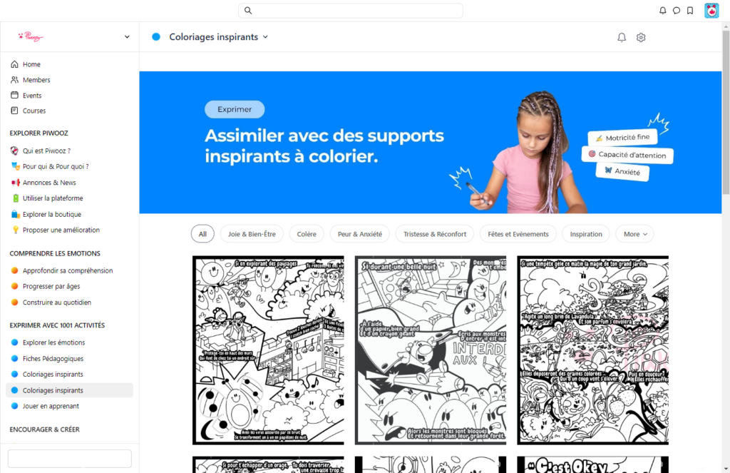 Gestion emotionnelle enfant contenu gratuit activite jeu livre musique