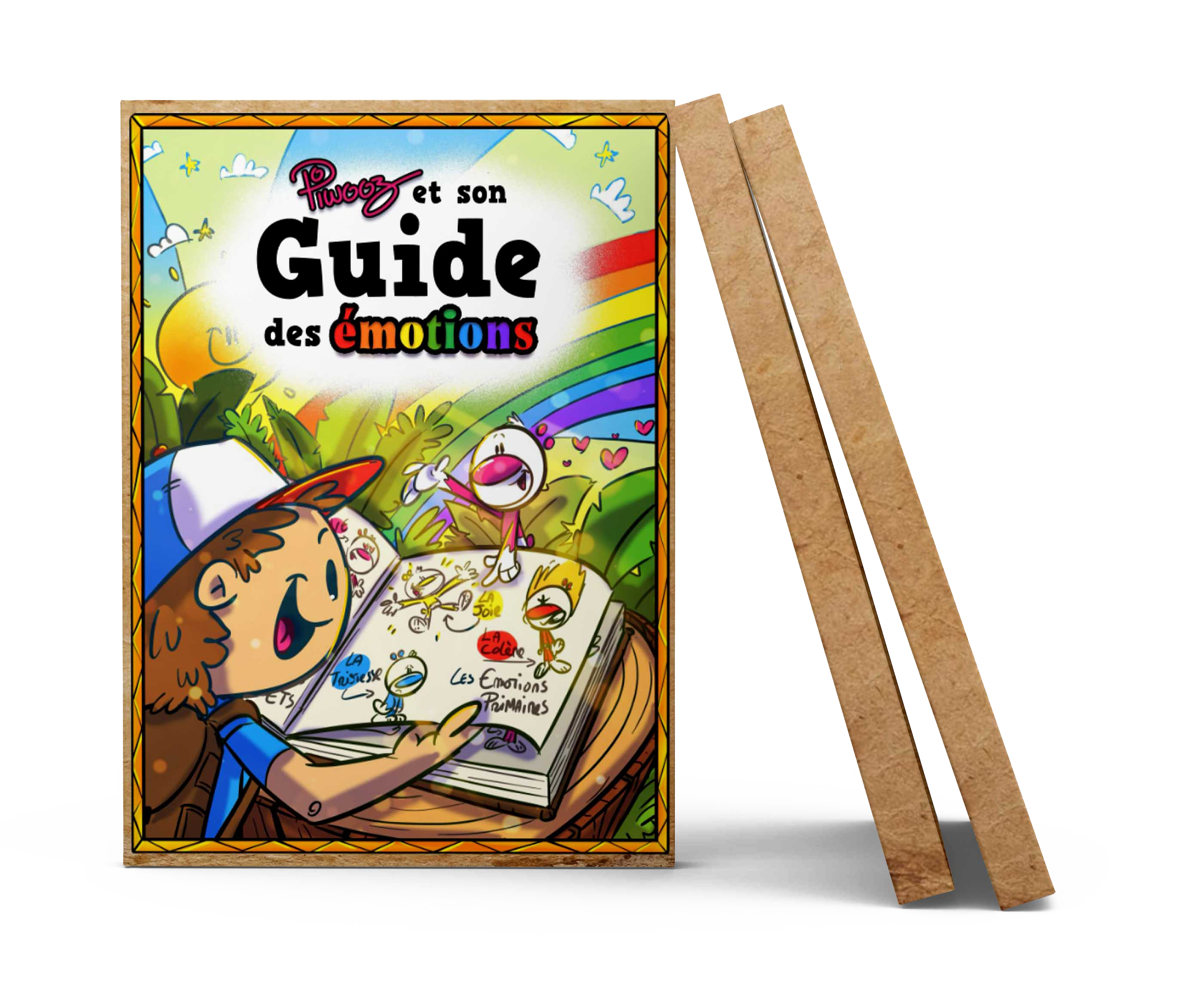 Guide des Emotions Piwooz livre gestion emotionnelle enfant