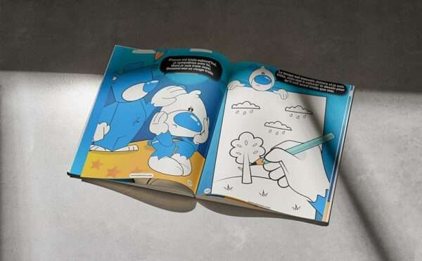 Cahier Activites sur les emotions enfant Piwooz