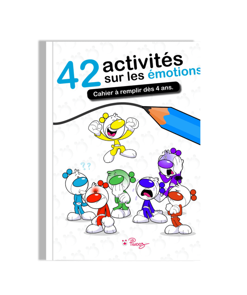 Cahier Activites sur les emotions enfant Piwooz