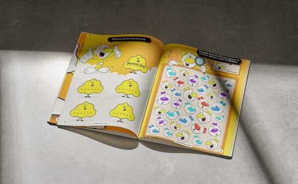 Cahier Activites sur les emotions enfant Piwooz