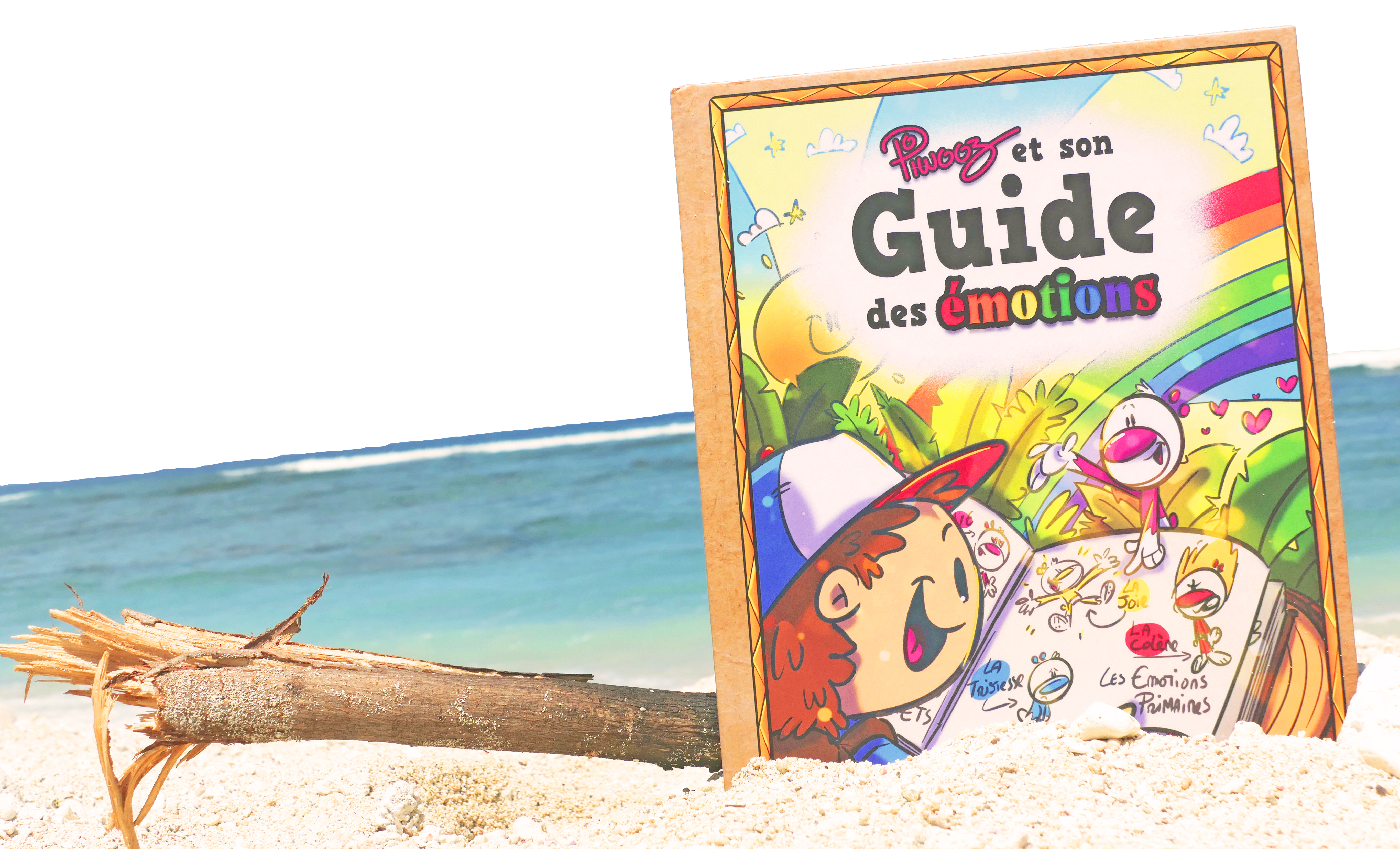 Guide des émotions Piwooz gestion emotionnelle enfant 7 emotions livre sur les émotions