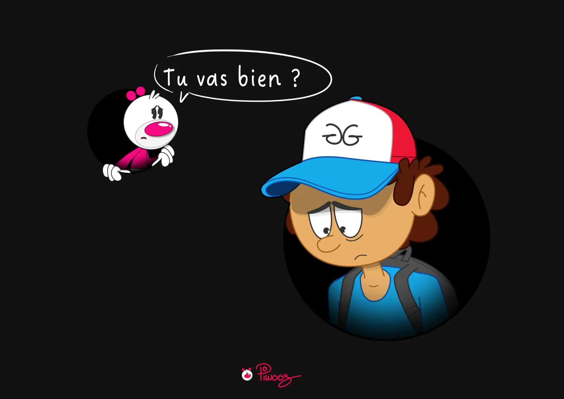 Tu vas bien vidéo Piwooz empathie compassion sympathie gestion émotions rentrée scolaire