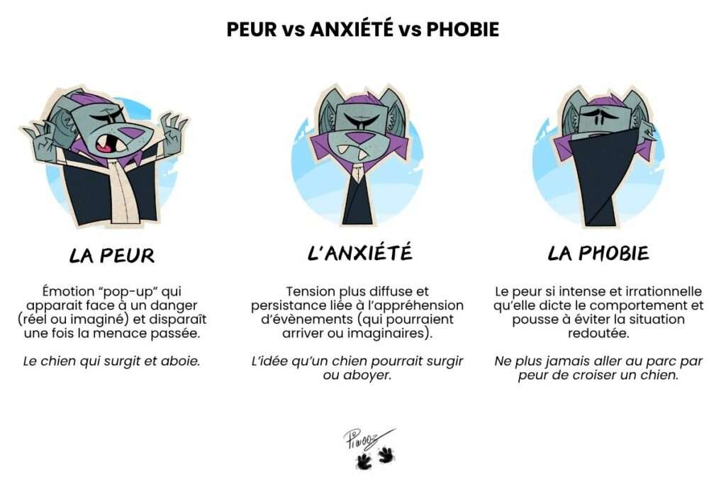 Peurs enfants trouble anxieux généralisé phobie anxiété enfant